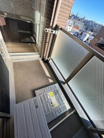 ソリューション甲子園のバルコニー