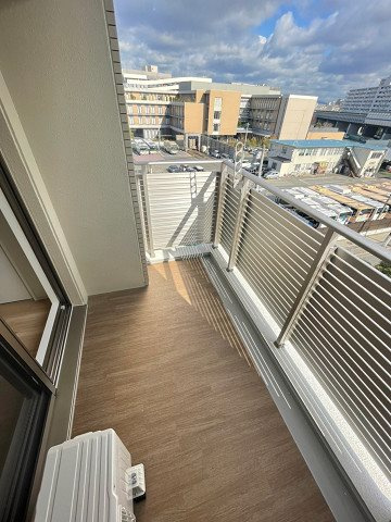 レゾナンス西宮北口のバルコニー