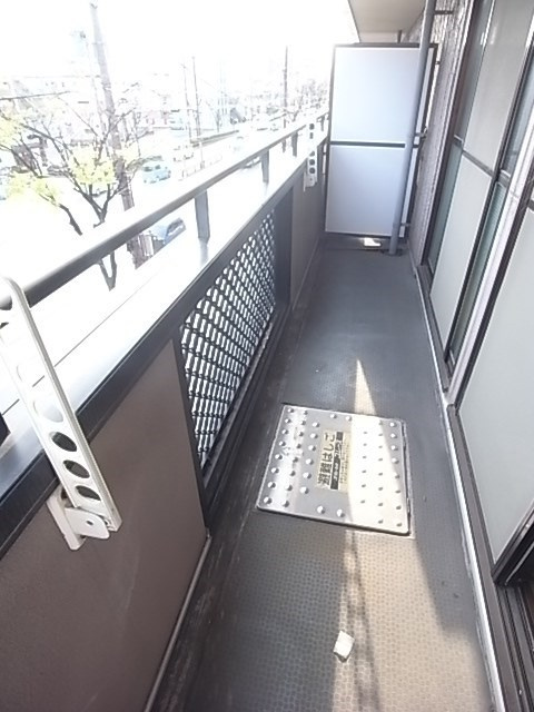 ルシェール武庫之荘のバルコニー