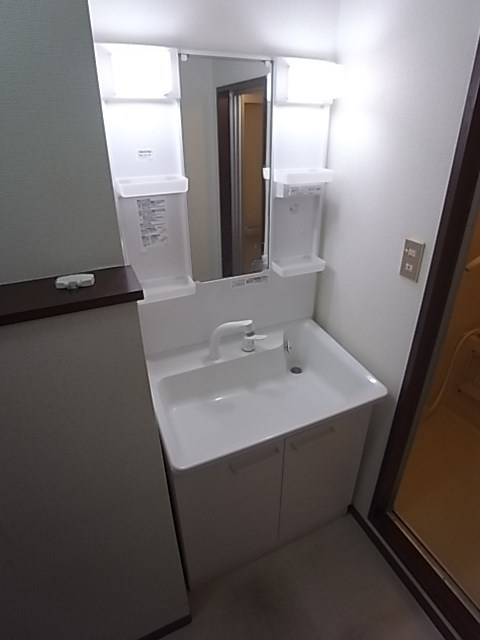 ルシェール武庫之荘の洗面所