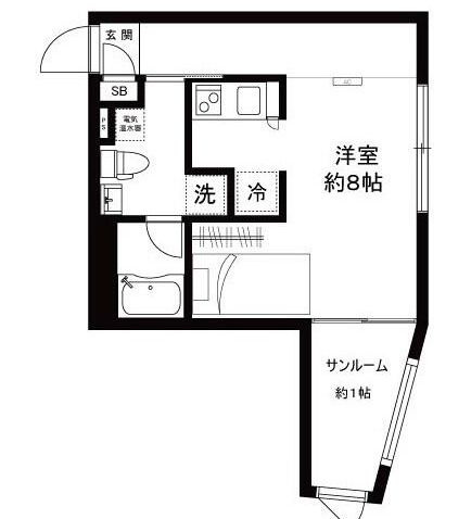 モンクレ桜新町の間取り