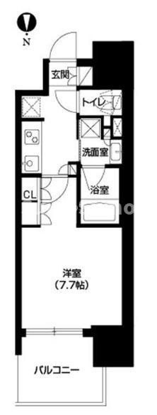 アーバネックス心斎橋の間取り