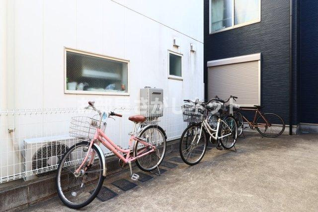 リッシェル平和島【おとり物件なし】#学生・社会人にオススメ！初期費用分割払いOK！のその他共用部分|駐輪場
