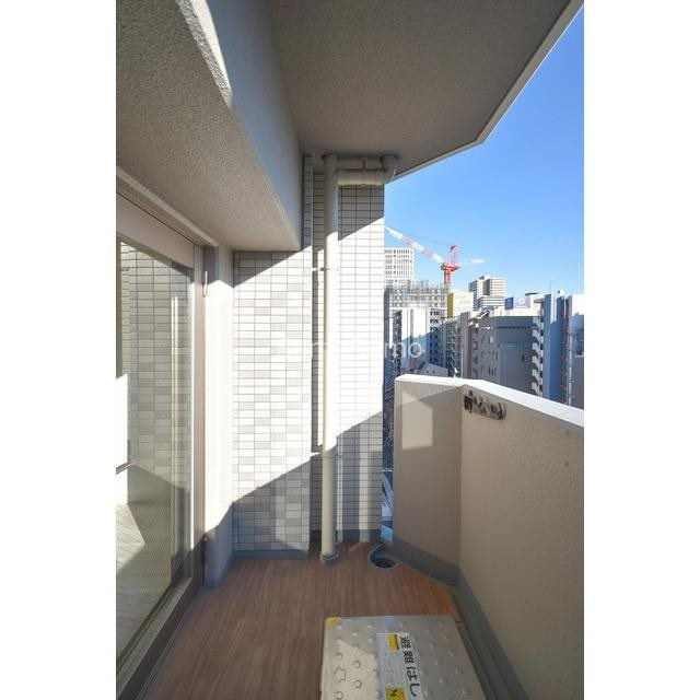 エスリード谷町四丁目のバルコニー