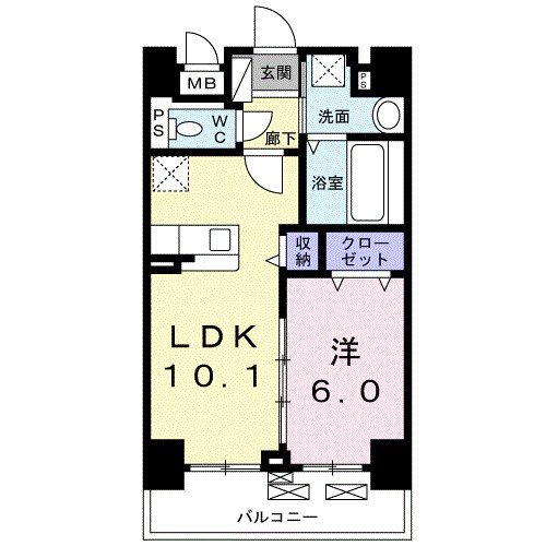 クラシェス深江の間取り