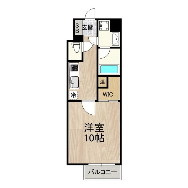 フロンティアコート堺筋本町(旧 ノーブルコート堺筋本町)の間取り