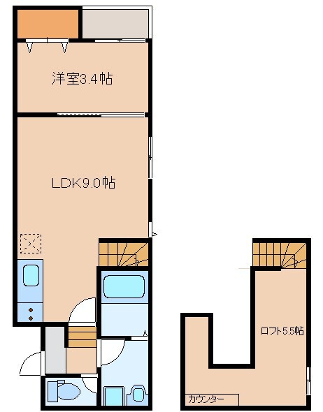 Ba大橋の間取り
