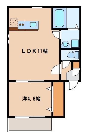 リテラ空港前の間取り