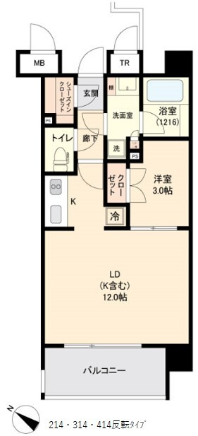 ガーデンコート高宮の間取り