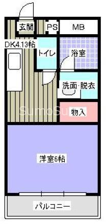 ファミール錦水の間取り