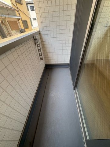 グランメール浜中町のバルコニー