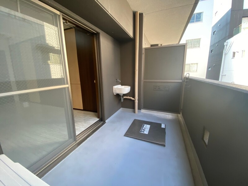 セレニテ日本橋のバルコニー