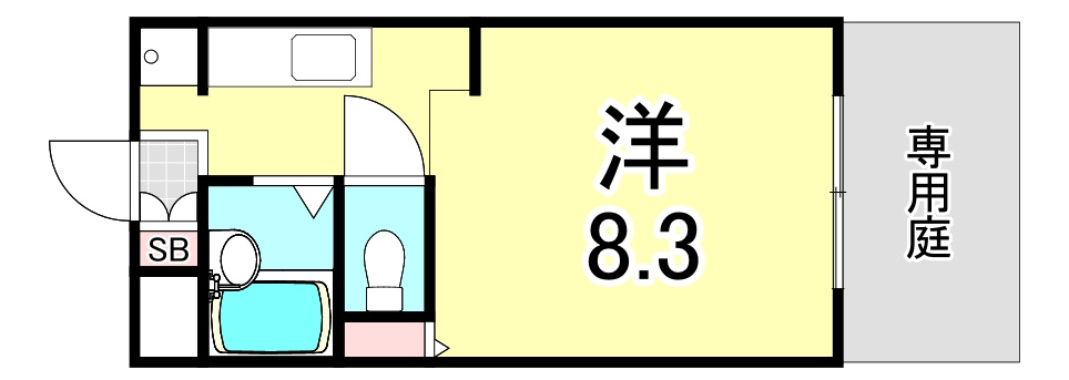 パラツィーナ甲子園口Ⅰの間取り