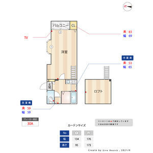 サンライズ・ガーデンⅡの間取り