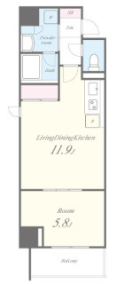 【間取り】 | Residence Tresor Dieu