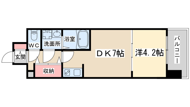 【間取り】 | レオンコンフォート梅田北