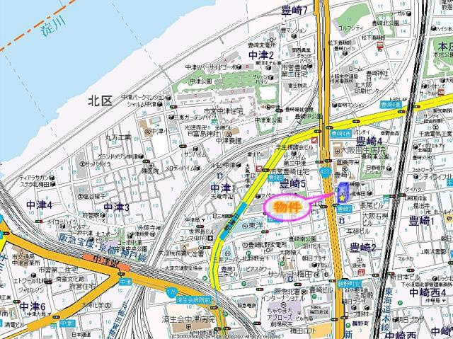 【地図】 | プレサンス梅田北パワーゲート