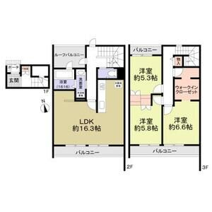 【間取り】 | フォレストメゾン覚王山南
