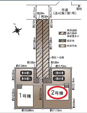 【区画図】 | クレイドルガーデン姫路市大塩町第５ | 区画図