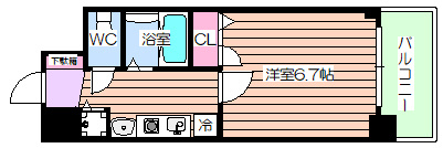 【間取り】 | ライジングコート梅田サンライズ