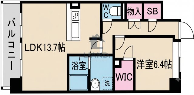 博多プレイス　博多小学校区の間取り|博多プレイス
