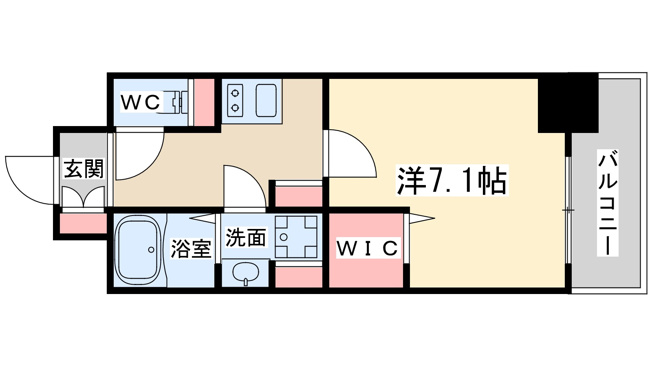 【間取り】 | レオンコンフォート天神橋