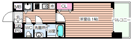 【間取り】 | ジュネス新大阪レジデンス