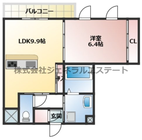 【間取り】 | セントラル　ヴィレッジ