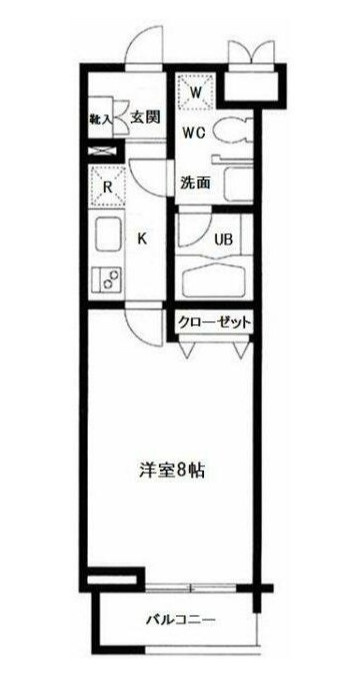 プライムアーバン中目黒の間取り