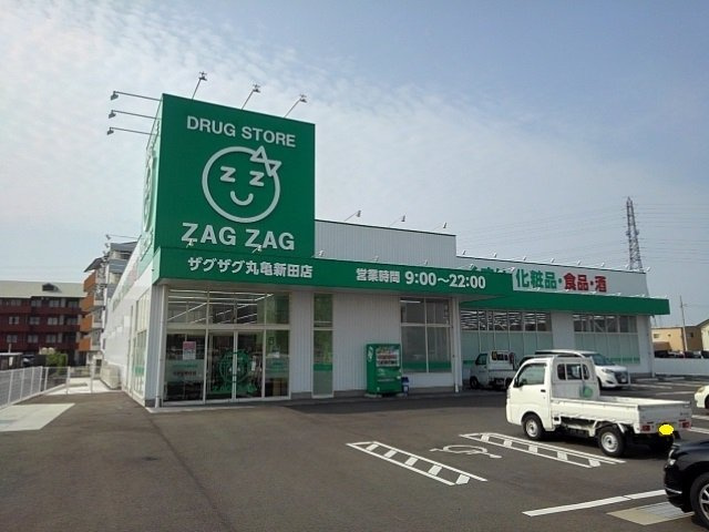 アヴニール・レイ　Ａの周辺|ザグザグ丸亀新田店まで700m