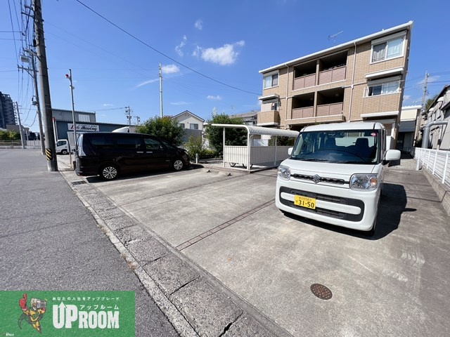 パビヨン小野の駐車場