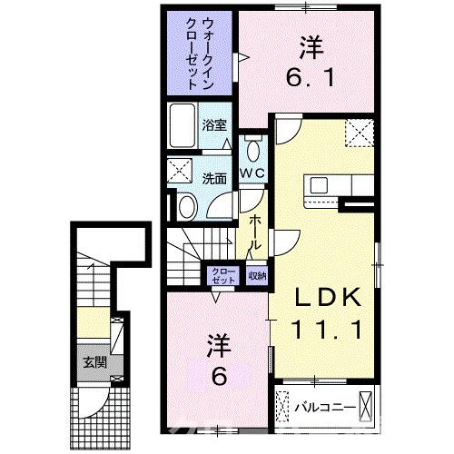 エベントⅢの間取り