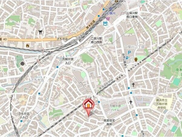マンダリーナの地図
