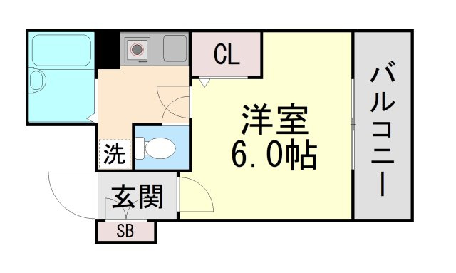 シャミリ―深江の間取り