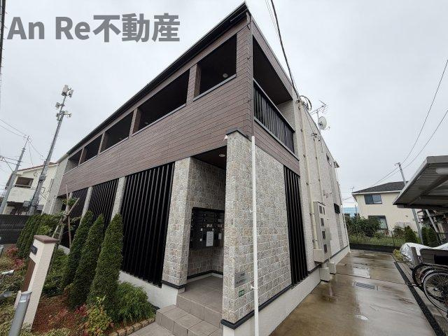 川口市南鳩ヶ谷７丁目のアパートの外観
