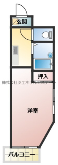 【間取り】 | エルロード有馬・香里