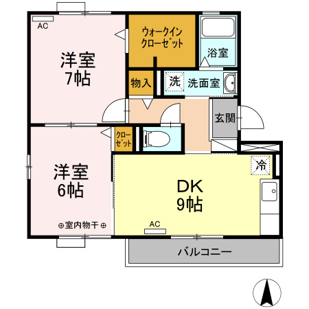 アークの間取り