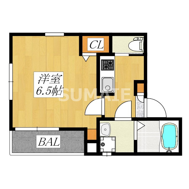 パーチェ赤羽の間取り|3面採光です☆彡