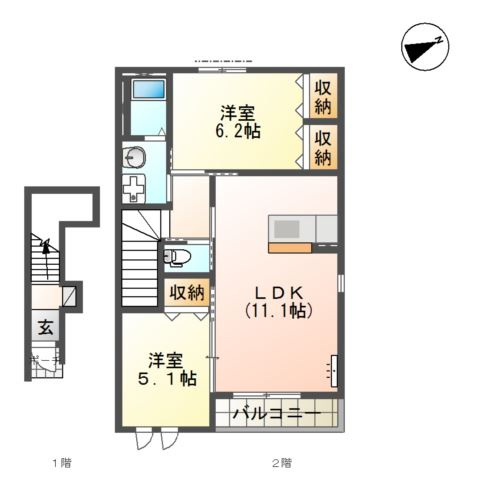寿参番館の間取り