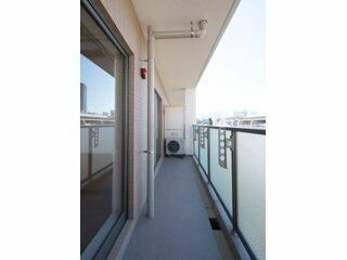 ベラスウィータ高田馬場のバルコニー