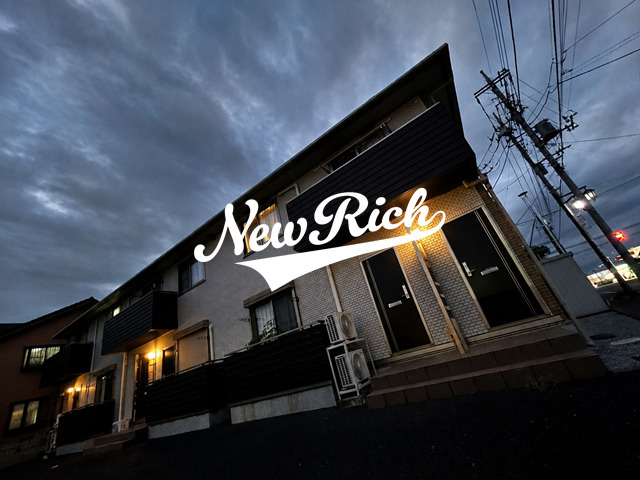 前橋市西片貝町５丁目のアパートの外観
