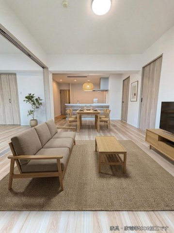 ロワールマンション二日市3の居間・リビング