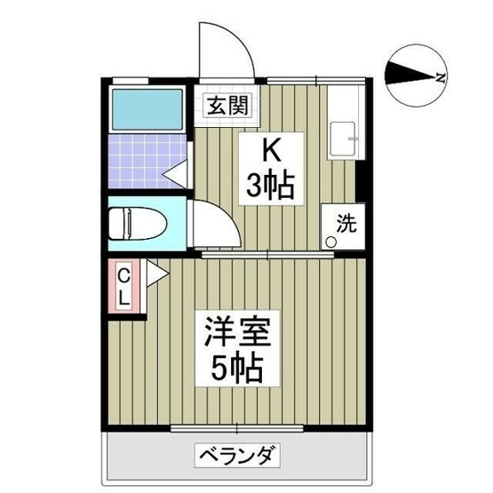 【間取り】 | シティハイムメゾン森ケ崎