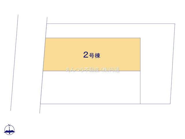 リーブルガーデン東大久手町第2の区画図