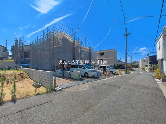 リーブルガーデン東大久手町第2の前面道路含む現地写真