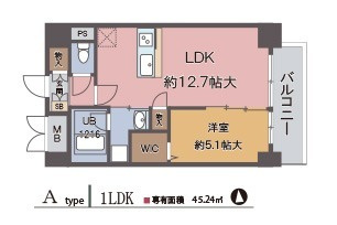 【間取り】 | ヴィハーラ　北天満