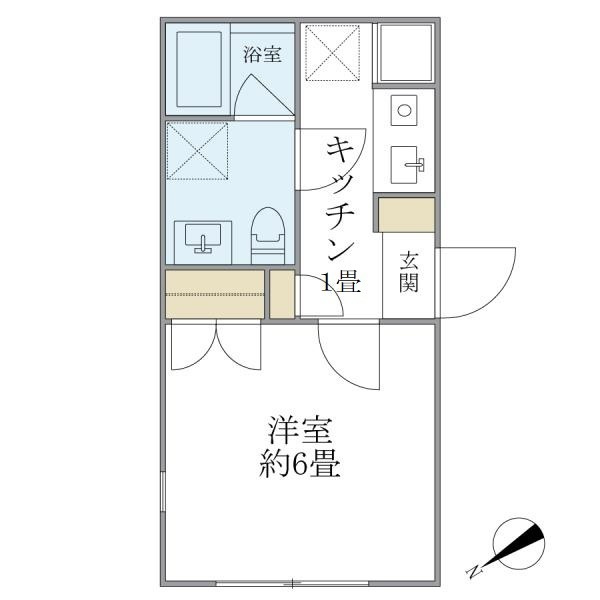 コンポジット門前仲町サウスの間取り