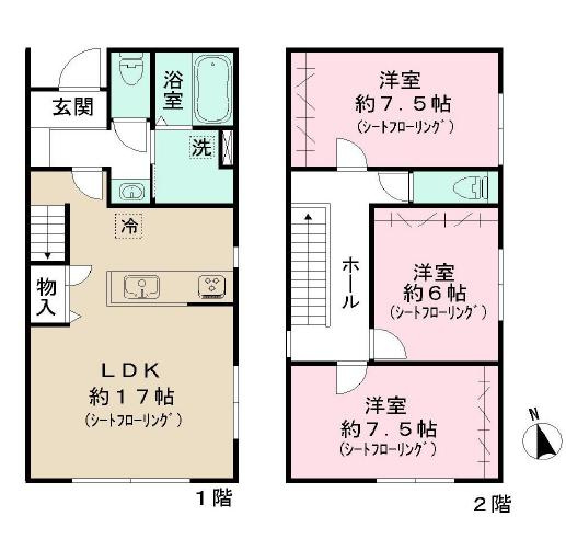 【間取り】 | Klein　Haus