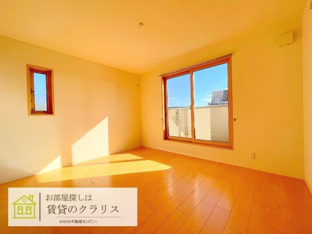 シャンテ上桂のバルコニー