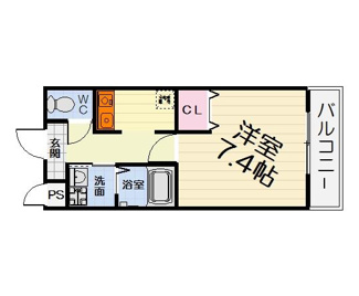 【間取り】 | フォンテーヌ上野芝
